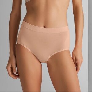 Tommy John Women's Cool Cotton High Rise Brief - 2XL - Nude - Set of 5